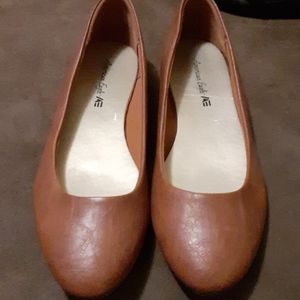 American eagle  dress flats brown